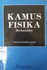 Image of Kamus Fisika Mekanika