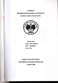 Image of Laporan Praktik Pengalaman Lapangan 2 di MAN 1 Kota Magelang