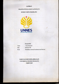 Image of Laporan Praktik Pengalaman Lapangan 2 di MAN Kota Magelang