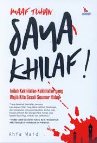 Image of Maaf Tuhan Saya kilaf