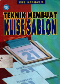 Image of Teknik Membuat Klise Sablon